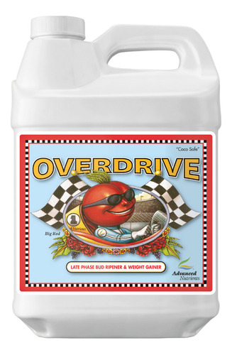 Overdrive 250ml Advanced Nutrients Fertilizante Booster