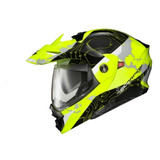 Casco Scorpion Exoat960 Modu Topgr Hi-vi