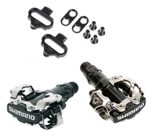 Pedal Para Bicicleta Ruta/mtb Shimano Pd-m520 Con Calas