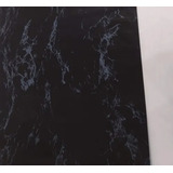 Papel Vinilo Autoadhesivo Simil Marmol Negro   X10mts