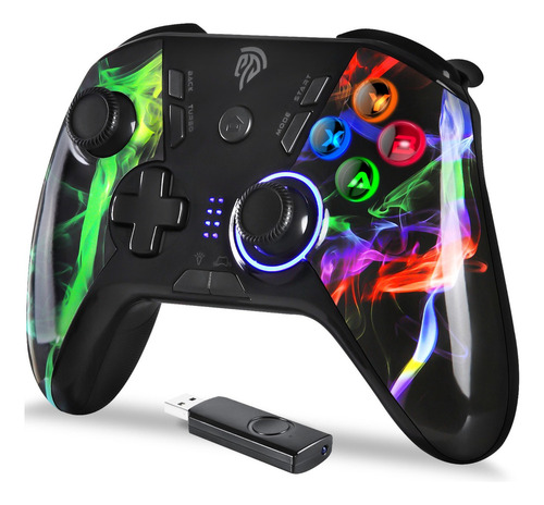 Gamepad Easysmx Sl-9110 2.4g Sem Fio Colorido A