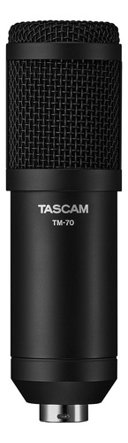 Microfono Dinamico Profesional Tascam Tm-70 Con Soporte