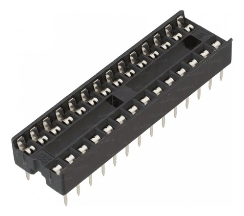 2 Zocalos Circuito Integrado 28 Pines 2x14 Dip28 7.62mm