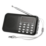 Y-896 Mini Radio Fm Digital Portátil 3w Parlante Estéreo Mp3