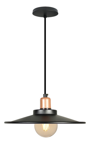 Luminária Pendente Retro Industrial Vintage Evvo