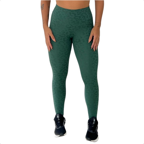 Calça Legging Suplex Feminina Fitness Academia Animal Print