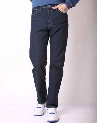 Jeans Hombre Moda Recto Azul Furor 62107607 | Envío gratis