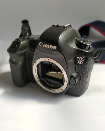  Canon Eos 6d (wg) Dslr Cor  Preto