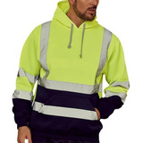 Sudadera Con Capucha Seguridad Alta Visibilidad For Hombre