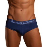 Slip Calzoncillo Liso C/collareta Lody Men Talles M L Xl Xxl