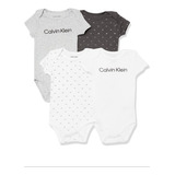  Set De 4  Pañaleros Calvin Klein Bebé Niño.