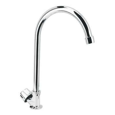 Llave Individual Para Fregadero Cuello Curvo Foset 47691 | Meses sin interés