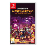 Minecraft Dungeons Ultimate Edition Nintendo Switch Fisico 