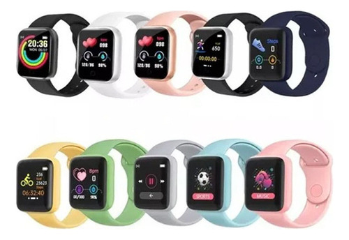 10pzs Smartwatches Y68 Bluetooth Inteligente Mayoreo A