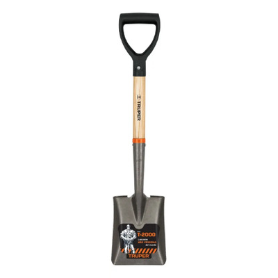 Pala Cajuelera Cuadrada, Puño 'd' Mango De Madera, Truper | Envío gratis