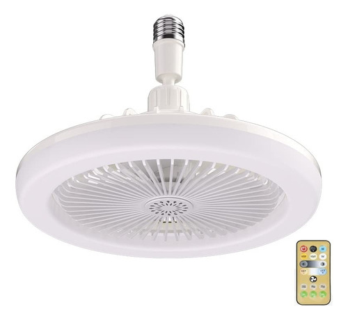 Lâmpada  Ventilador Teto Led Ajustável Link E27 30w. Branco