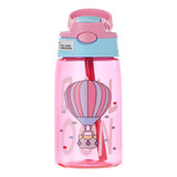 Botella De Agua De Dibujos Animados Para Niños Pink Balloon