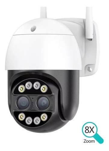 Câmera De Segurança 360 Graus 4k 8mp App Alexa