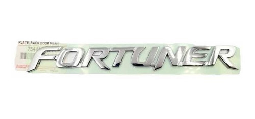 Emblema Compuerta Fortuner Original  Foto 2