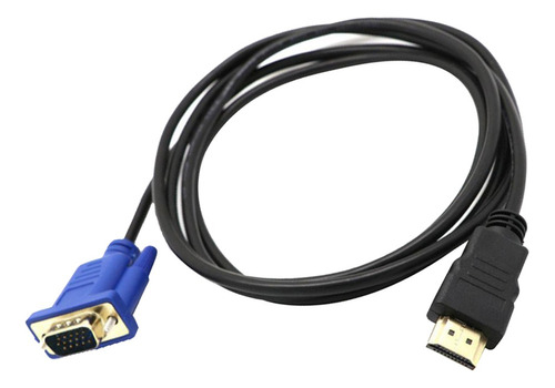 Hdtv Hdmi Golden Macho A Vga Hd-15 Macho Cable De 15 Pines