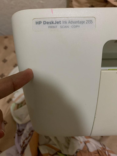 Impresora Multifunción Hp Deskjet Ink Advantage 2135 Blanca