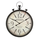 Reloj De Pared De Metal Con Marco Antiguo Para Decoracin De