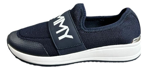 Tenis Tommy Hilfiger Mujer Originales Y Nuevos Azul 