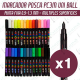 Uni Ball Posca Pc - 3 M Trazo 1,3mm X Unidad Microcentro