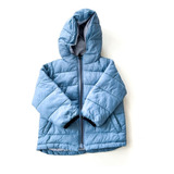 Campera Puffer Zara Niño Celeste Talle 18-24 Meses No Cheeky