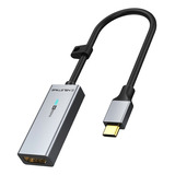 Adaptador Usb C Macho Para Hdmi Fêmea 4k 60hz 15cm Cabletime