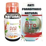 Set Antiparasitario-par Gotas + Ajo Comprimidos + Vitam. B6