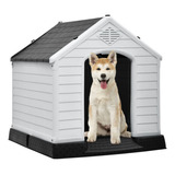New All-weather Large Dog House Shelter Easy To Assemble Eem
