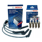 Kit Cables+4 Bujias Ford Fiesta Focus Ka Ecosport 1.6 Rocam 