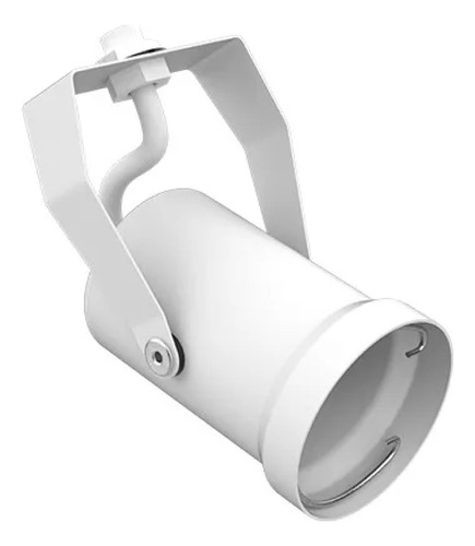 Cabezal De Chapa Tipo Proyector P/lamp. Gu10 Blanco