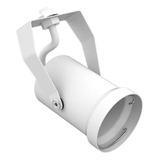 Cabezal De Chapa Tipo Proyector P/lamp. Gu10 Blanco