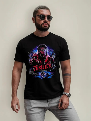 Playera Michael Jackson Diseño 03 Grupos Musicales Beloma