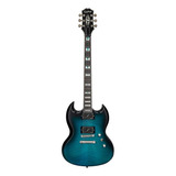 Guitarra Elétrica EpiPhone Sg Prophecy Blue Tiger Aged Gloss