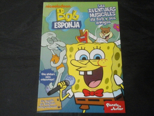 Bob Esponja: Las Av. Musicales De Bob - Revista Infantil