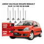Juego Valvulas Escape Renault  Clio 1.6 16v 02 08 K4m Renault CLIO