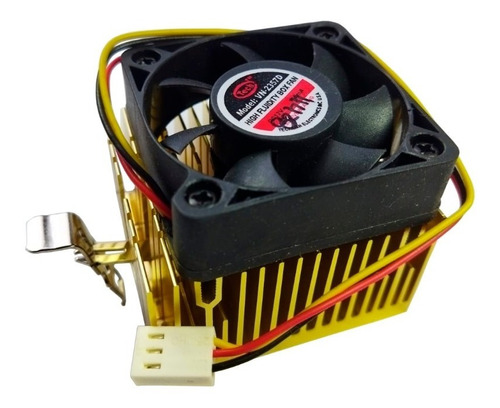 Disipador De Calor Para Board Con Ventilador 5x5 Cm 12v 3pin