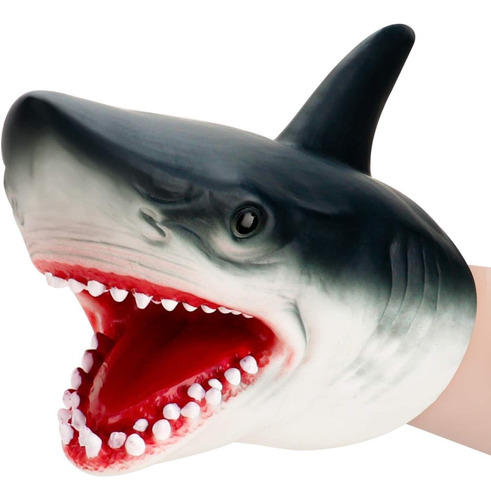 Brinquedo Macio De Fantoche De Mão De Tubarão