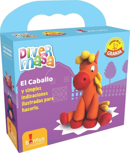 Juguete Para Masa Y Plastilina Bontus Masa Caballo Color Surtidos