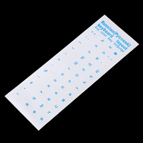 Funda De Pegatinas Transparentes Para Teclado Stickerlaptop