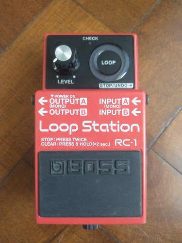 Boss Loop Station Rc1 Impecable 