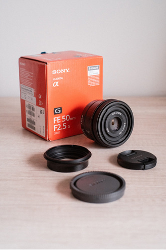 Lente Sony Fe 50 Mm F2.5 G