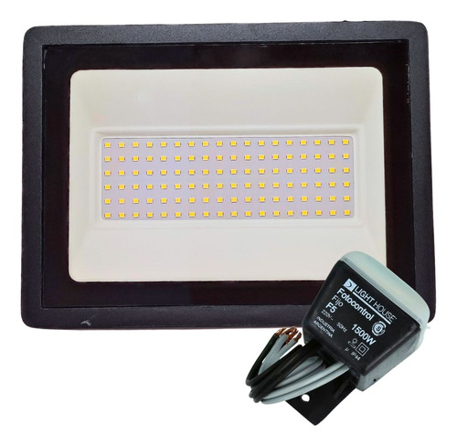 Reflector Led Exterior 100w Proyector Exterior Fotocelula 