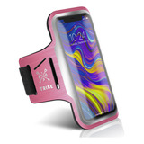 Brazalete Tribe Running  Porta Celular - Talle M Rosa