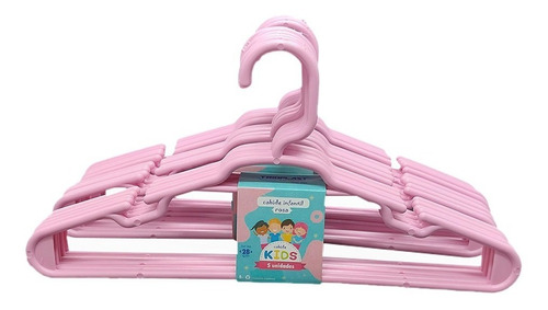 Kit 45 Unidades Cabides Infantis Roupa Infantil Bebê