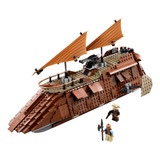 Lego 75020 Star Wars Jabba Sail Barge Nave Falta 99% Complet