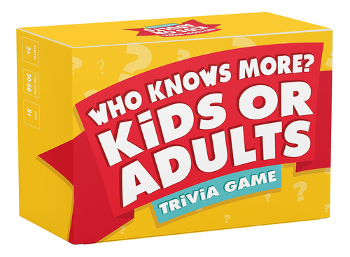 Who Knows More? Kids Or Adults - El Último Juego De Pregun.